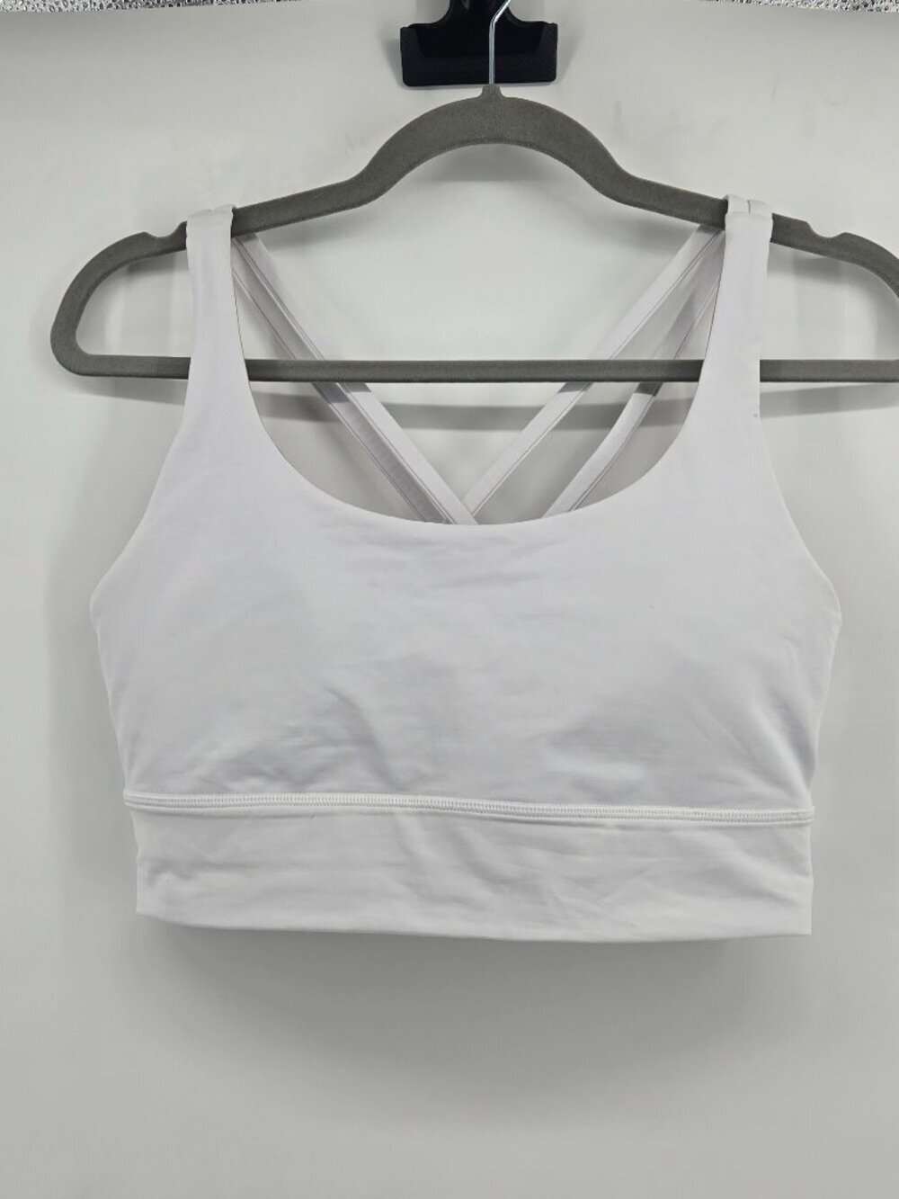 Lululemon Energy Bra *Long Line - 12 White - Picture 3 of 6